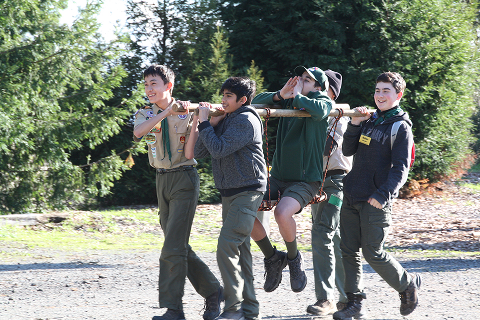 Leadership skills building thru game challenges