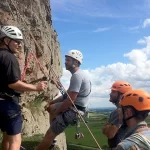 Rock climbing instruction