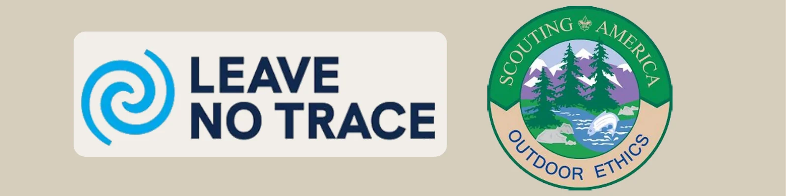 Leave no trace scouting america banner